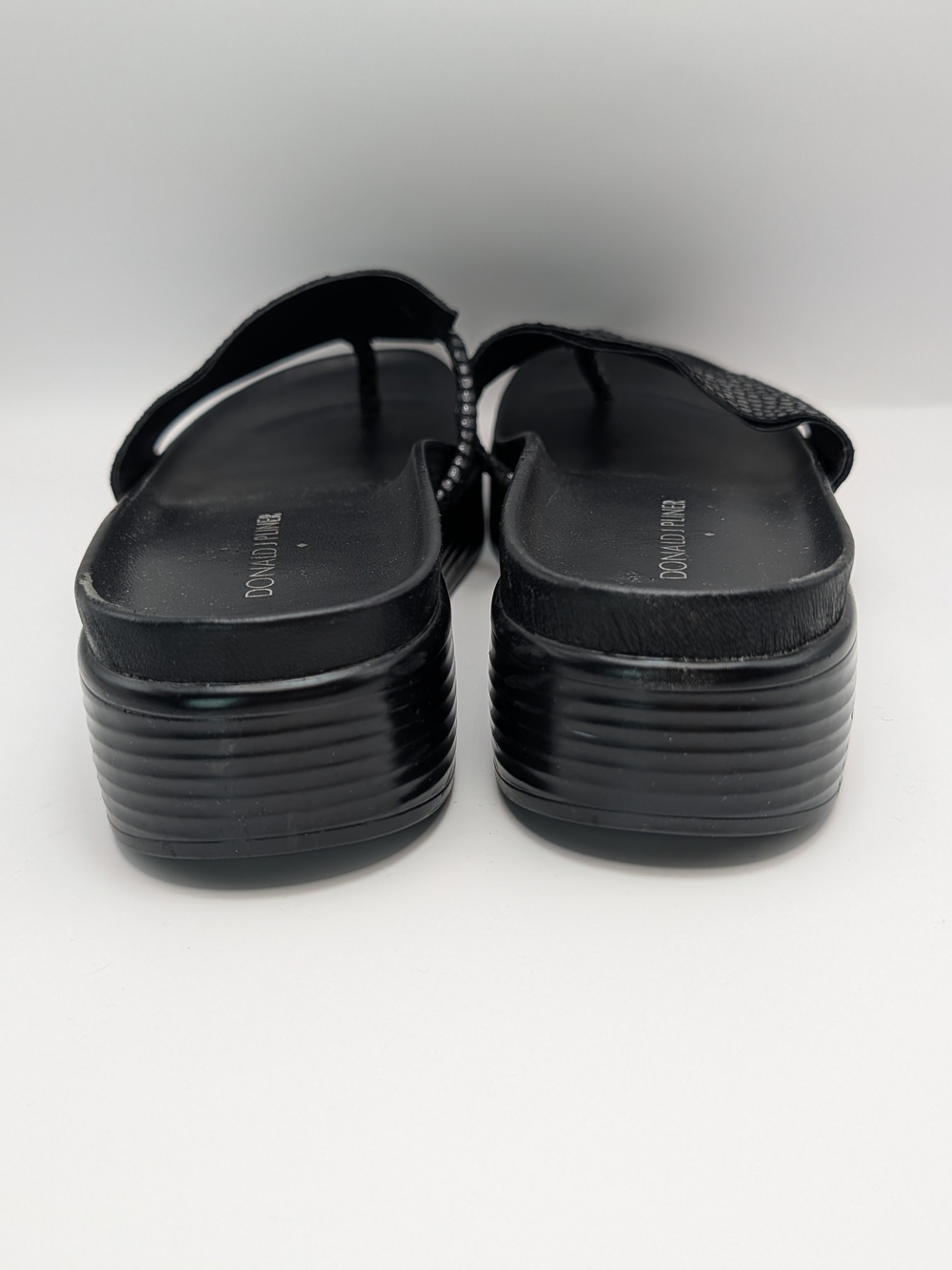 Donald J. Pliner Fifi Embossed Slide Sandals - Picture 7 of 12